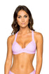 Luli Fama Cosita Buena Molded Push Up Bandeau Halter Top
